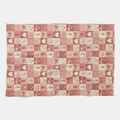 Met de Hand Getekend Zoet Patchwork - Theedoek (Horizontaal)