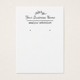 Met de hand getekende, aangepaste draagkaart voor  visitekaartje