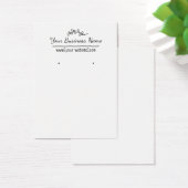 Met de hand getekende, aangepaste draagkaart voor  visitekaartje (Bureau)