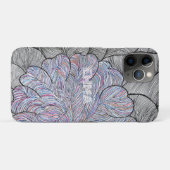 Met de hand getekende abstracte bloem iPhone-hoesj Case-Mate iPhone Case (Achterkant (horizontaal))