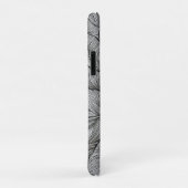Met de hand getekende abstracte bloem iPhone-hoesj Case-Mate iPhone Case (Achterkant/rechts)