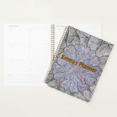 Met de Hand Getekende Abstracte Bloemendagplanner Planner (Display)