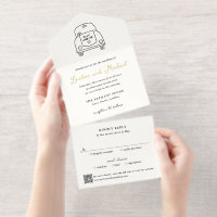Met de Hand Getekende Auto Doodle QR Code Moderne