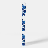 Met de hand getekende blauwe bes fruit case (Achterkant / Rechts)