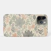 Met de Hand Getekende Bloemen Case-Mate iPhone Case (Achterkant (horizontaal))