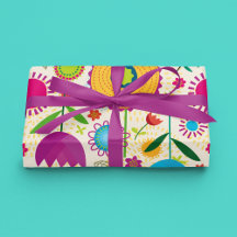 Met de hand getekende bloemen, papier voor vlotter