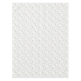 Met de hand getekende bloemen van duizendknoop tafelkleed