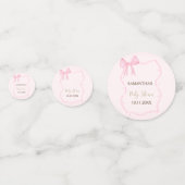 Met de hand getekende boog elegante frame stippen confetti (Voorkanten)