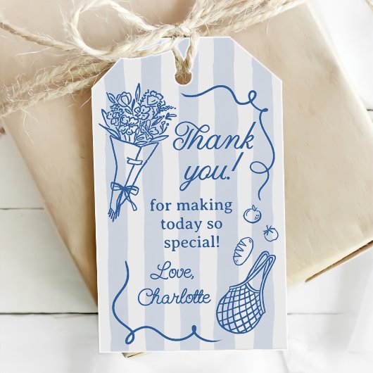 Met de Hand Getekende Bruidsdouche Rechtstreeks va Cadeaulabel