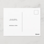 Met de hand getekende citaat van Kerstman Briefkaart (Achterkant)