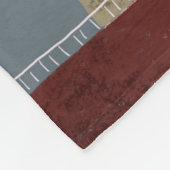 Met de hand getekende digitale schilderij schattig fleece deken (Hoek)