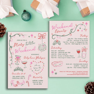 Met de hand getekende Doodles Prettig Afscheid Wee Kaart