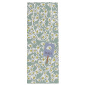 Met de Hand Getekende Edelweiss Elegante Alpine Sa Wijn Cadeautas (Achterkant)