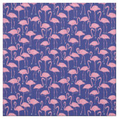 Met de Hand Getekende Flamingo | Tropische Naaien Stof (Swatch)