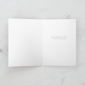 Met de Hand Getekende Fotolijst Gestreept Moederda Kaart (Binnen)