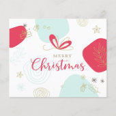 Met de hand getekende foto's, kerst en elegante ke (Voorkant)