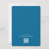 Met de hand getekende funky handschrift save the d date (Achterkant)
