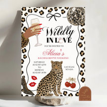 Met de hand getekende illustratie wild verliefd lu
