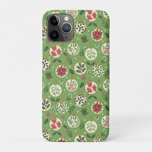 Met de Hand Getekende Kerst Ornamente  Case-Mate iPhone Case (Achterkant)