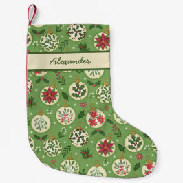 Met de Hand Getekende Kerst Ornamente Kerst Sok Kleine Kerstsok