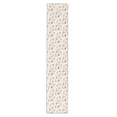 Met de Hand Getekende Kerst Woud Tafel Runner Medium Tafelloper (Voorkant)