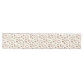 Met de Hand Getekende Kerst Woud Tafel Runner Medium Tafelloper (Horizontaal)