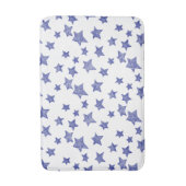 Met de hand getekende kerststerren badmat (Voorkant Verticaal)