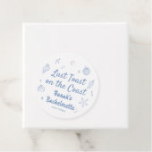 Met de Hand Getekende Kust Afscheidsceremonie voor Bedankjes Labels (In situ)