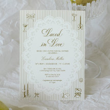 Met de Hand Getekende 'Laced in Love' Bruidsmeisje