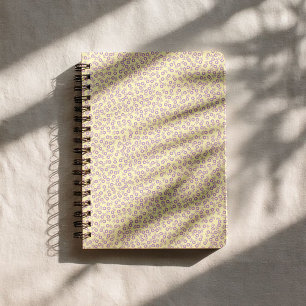 Met de hand getekende Lavendel Madeliefjes – Mini  Notitieboek