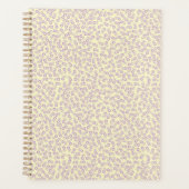 Met de hand getekende Lavendel Madeliefjes – Mini Planner (Voorkant)