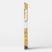 Met de hand getekende naadloze patronen met schatt Case-Mate iPhone case (Achterkant / Links)