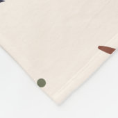 Met de hand getekende ogen Mystical Seamless Patte Fleece Deken (Hoek)