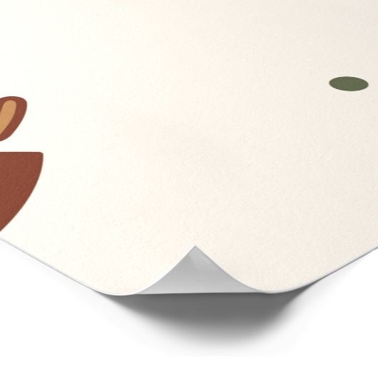 Met de hand getekende ogen Mystical Seamless Patte Poster (Hoek)