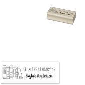 Met de hand getekende op maat gemaakte handgeschre rubberstempel (Gestempeld)