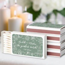 Met de Hand Getekende Perfecte Match Whimsical Huw