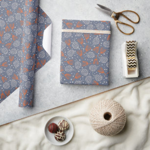 Met de hand getekende pijnkegels en pijntruien cadeaupapier