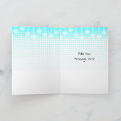 Met de hand getekende Retro Art Koppel's Kaart (Binnen)