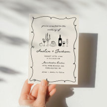 Met de Hand Getekende Retro, Whimsical & Chic Brui