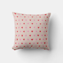 Met de Hand Getekende Roze & Rode Harten Knus