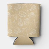Met de hand getekende Sandy Shells Cooler (Voorkant)