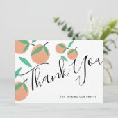 Met de hand getekende Sinaasappels Botanische citr Kaart (Staand voorkant)