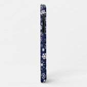 Met de hand getekende sneeuwvlok blizzard met mari Case-Mate iPhone case (Achterkant/links)
