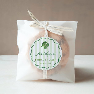 Met de hand getekende St. Patrick's Day trouwfeest Ronde Sticker