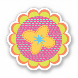 Met de hand getekende Sticker van vinyl, op maat g