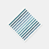 Met de hand getekende strepen in verschillende tin servet (Hoek)