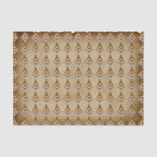 Met de hand getekende vierkant en kompas met alle  tissuepapier