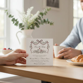 Met de Hand Getekende Zwanen die voor het Leven Ko Save The Date