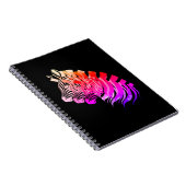 Met de hand getrokken 3-in-1 Sunset Zebra-laptop Notitieboek (Rechterzijde)
