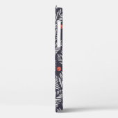 Met de hand getrokken abstract kerstblad, roodheil Case-Mate iPhone case (Achterkant / Links)